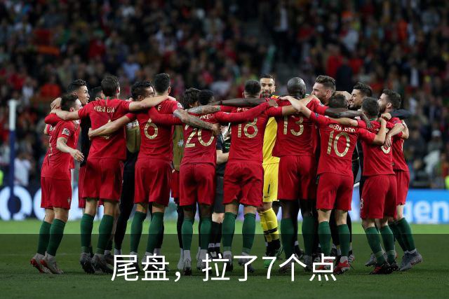 尾盘，拉了7个点
