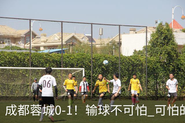 成都蓉城0-1！输球不可怕 可怕的是阿洛伊西赛后发言 坚信可以拿到冠军